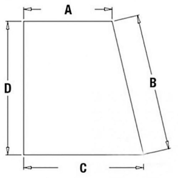 Cab Glass - Door Upper Right Hand fits Case 580 Super M 590 580 Super M 360046A1