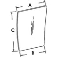 thumbnail image 1 of Cab Glass - Lower Right Hand Front Window fits Case IH 7110 7120 7130 7140 7150 7210 7220 7230 7240 7250 8910 8920 8930 8940 8950 1340197C1, 1 of 1