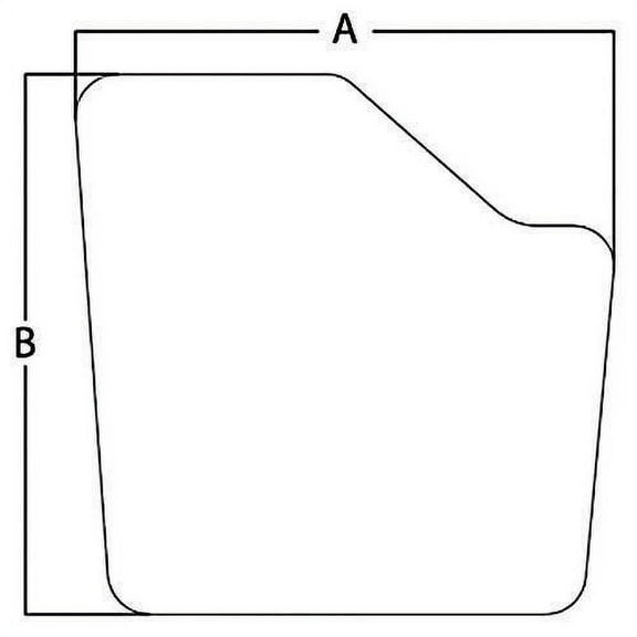 Cab Glass - Right Hand or Left Hand Fixed Non-Venting Door fits International 684 fits Case IH 595 695 885 895 3220 3230 4210 4220 4230 4240 1975195C1