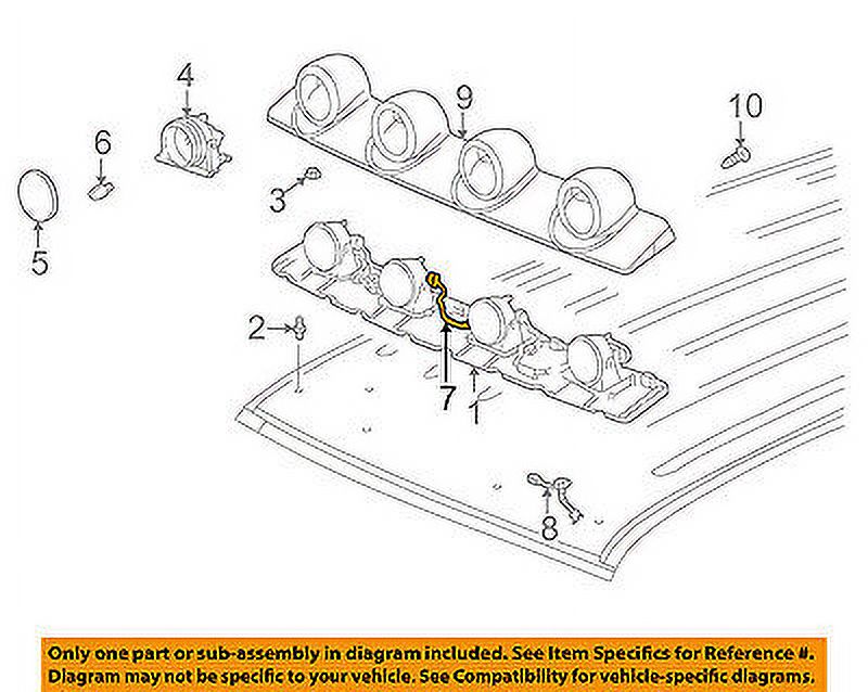 Cab Marker Roof Running Clearance LightWire Harness 52112062AE