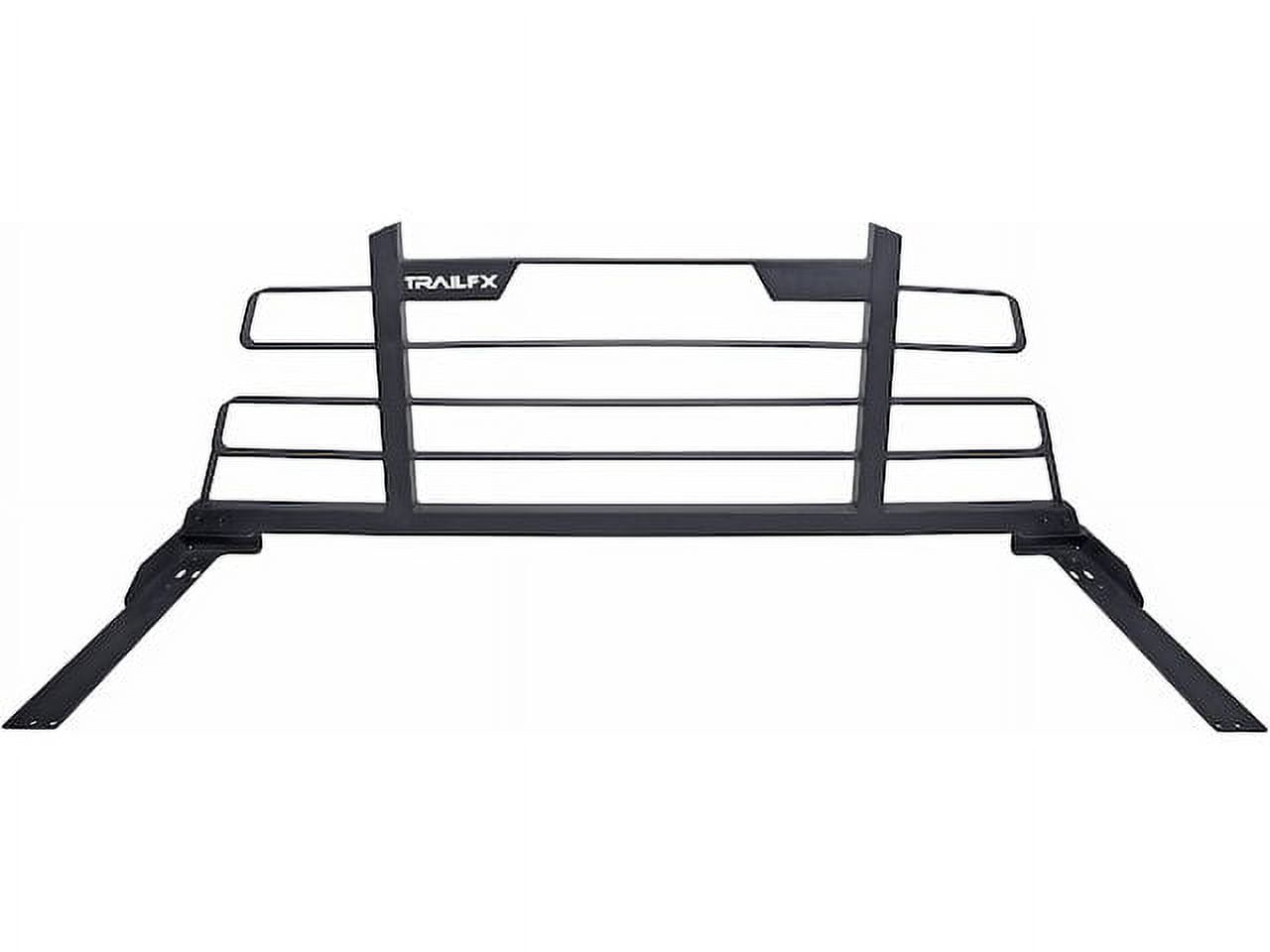 TrailFX Cab Protector, Headache Rack, Steel, Black, Fits 2017-2022 Ford ...