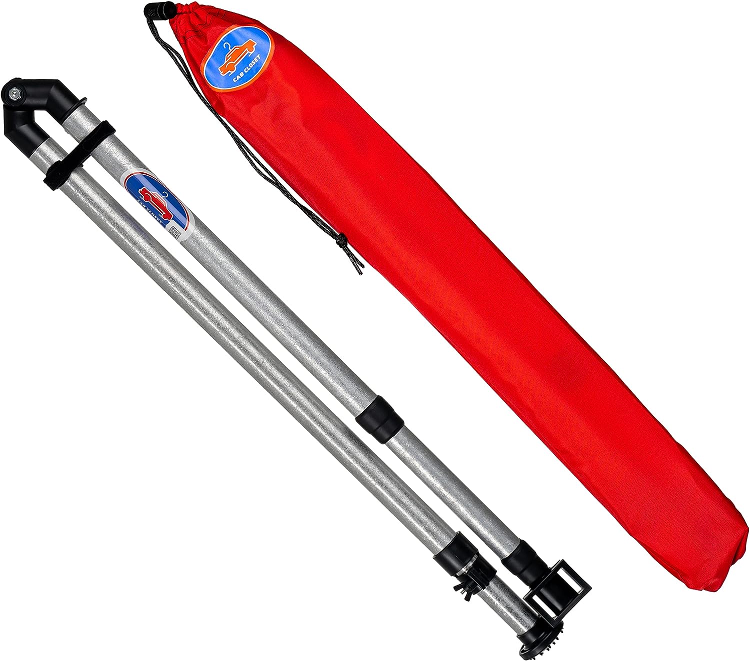 CabCloset, Car Clothes Hanger Bar, Adjustable Telescoping Bar Vehicle