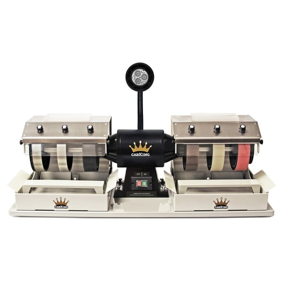 CabKing 8" Cabbing Machine | Lapidary Rock Grinder Polisher | Model CABKING-8V1
