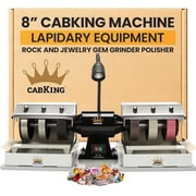 CabKing 8 Cabbing Machine | Lapidary Rock Grinder Polisher | Model CABKING-8V1