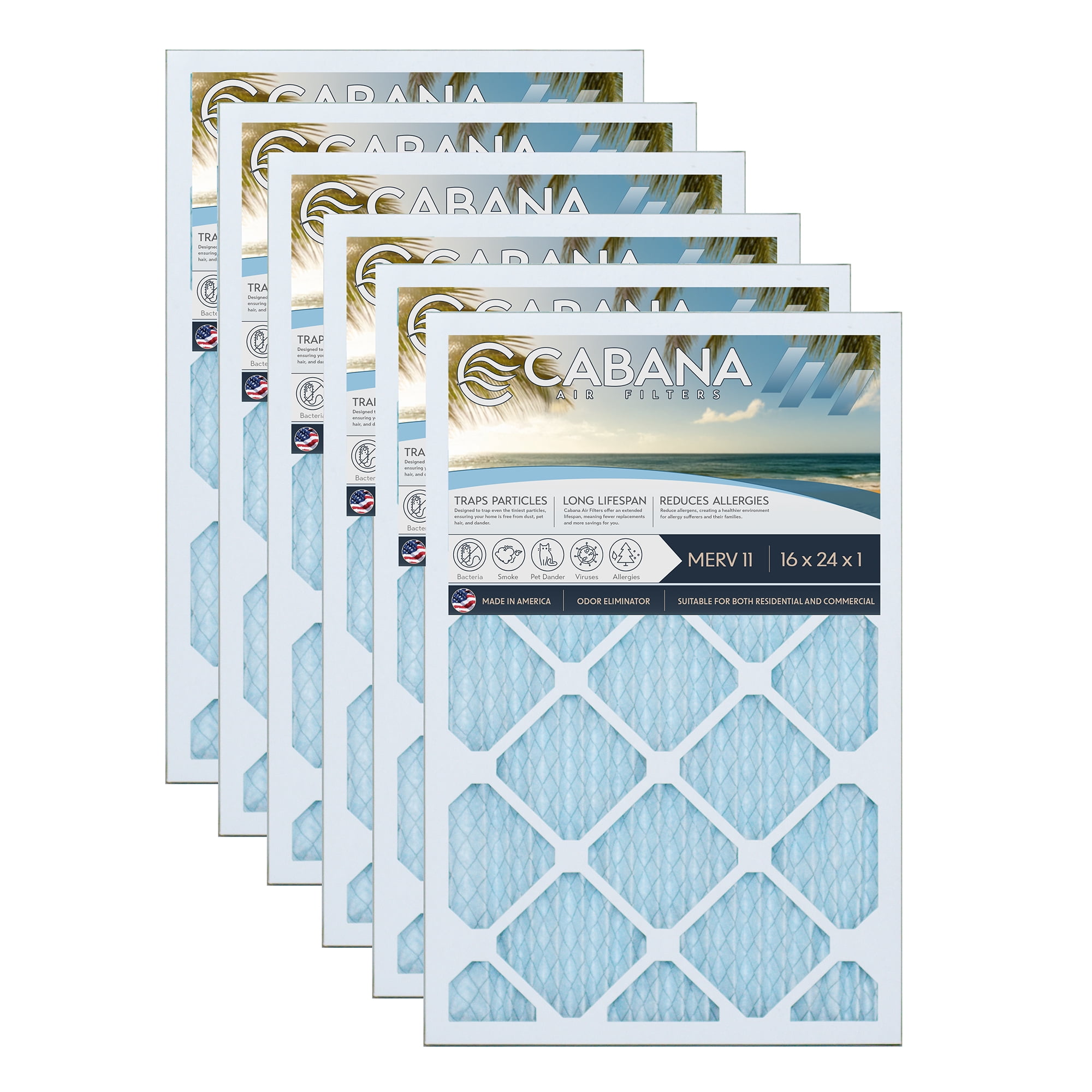 16x20x1 Ultra Allergen Merv 11 Tier1 Replacement Ac Furnace