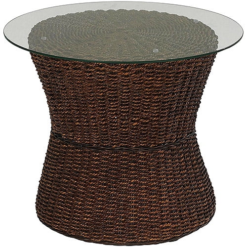Cabana Banana Round End Table/nightstand