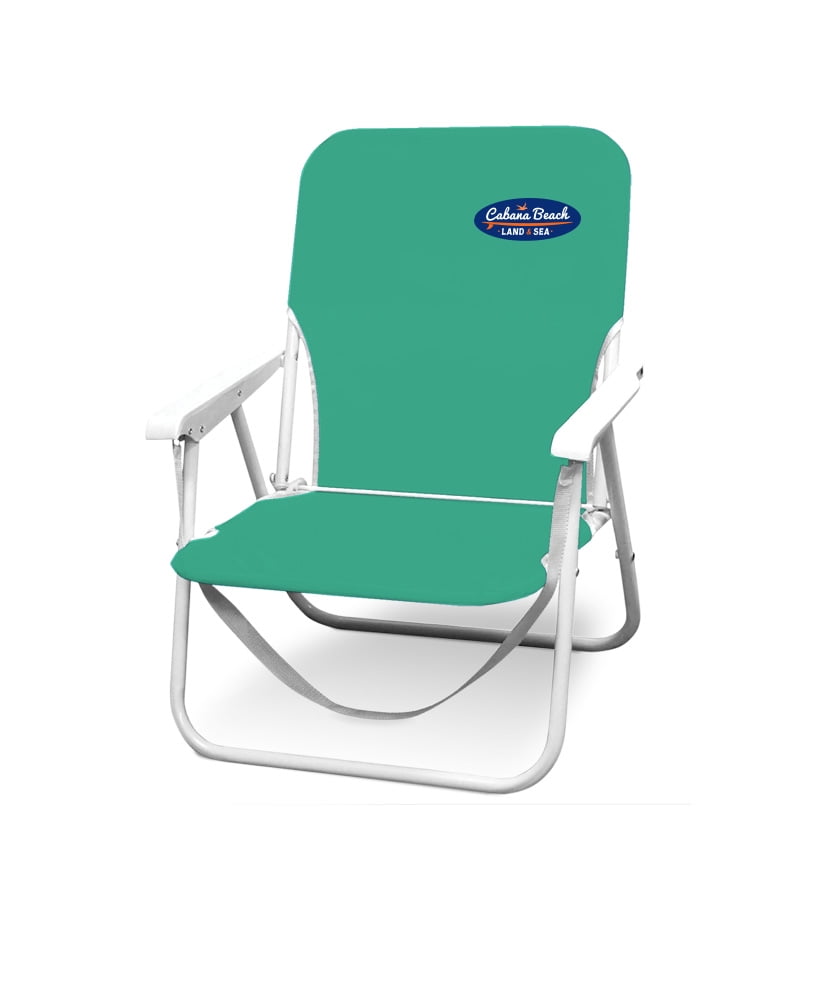 Cabana Beach One-Position Folding Beach Chair, Lightweight