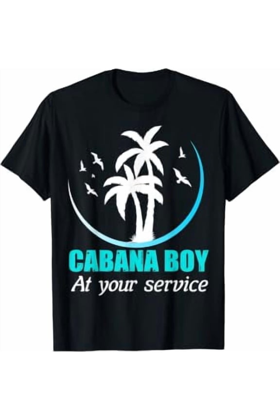 Cabana Boy At Your Service Tees T-Shirt