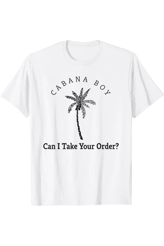 Cabana Boy Pool Vacation Everyday Design T-shirt