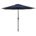 thumbnail image 1 of Cabana Life 2.50" Navy Round Market Patio Umbrella, UV Resistant, 1 of 4
