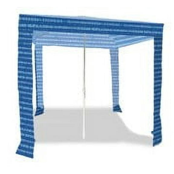 Cabana Life 3.50" Blue Beach Canopy, Collapsible