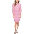 thumbnail image 1 of Cabana Life Women's Shift Dress, UPF 50+, Sun Protective Cover-Up, Nylon/Spandex (Algarve, X-Large), 1 of 6