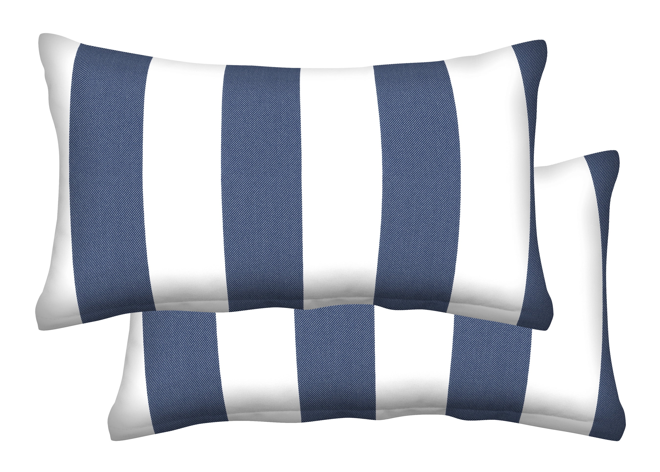 Navy Geometric Lumbar Pillow, Chair Cushion, Small Pillow, 50 X 30cm, 20 X  12 Inch, Linen Cushion, Made in Australia 