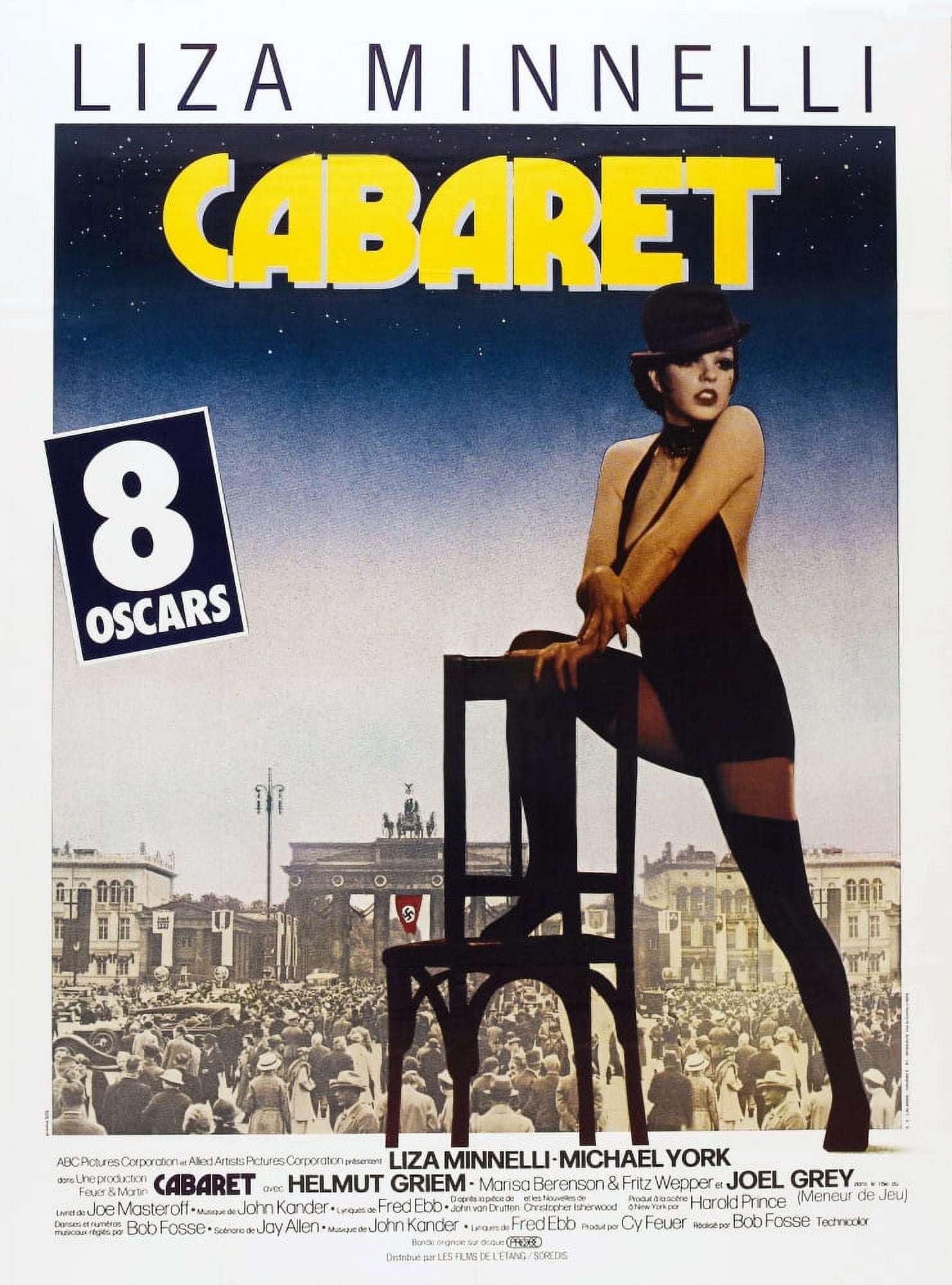 Cabaret Canvas Art - (11 x 17)