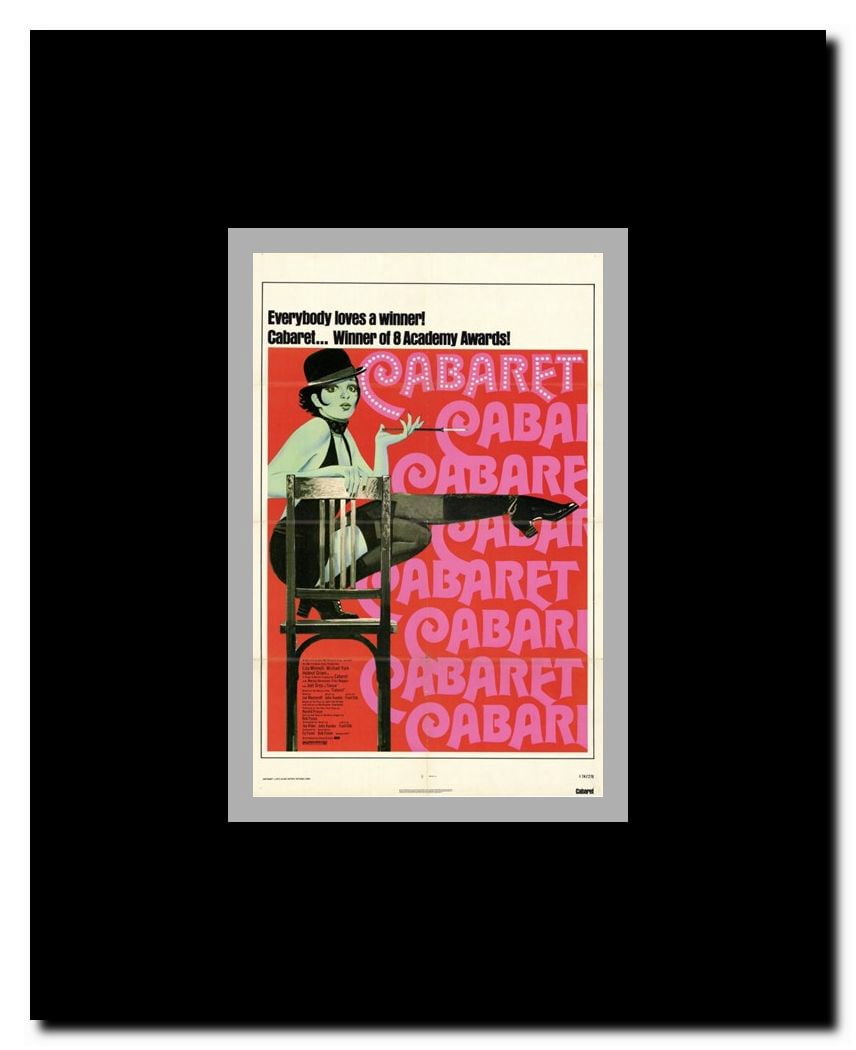 Cabaret Framed Movie Poster