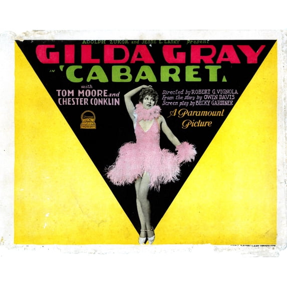 Cabaret Gilda Gray 1927 Movie Poster Masterprint (14 x 11)