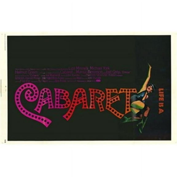 Cabaret Movie Poster - 17 x 11 in.