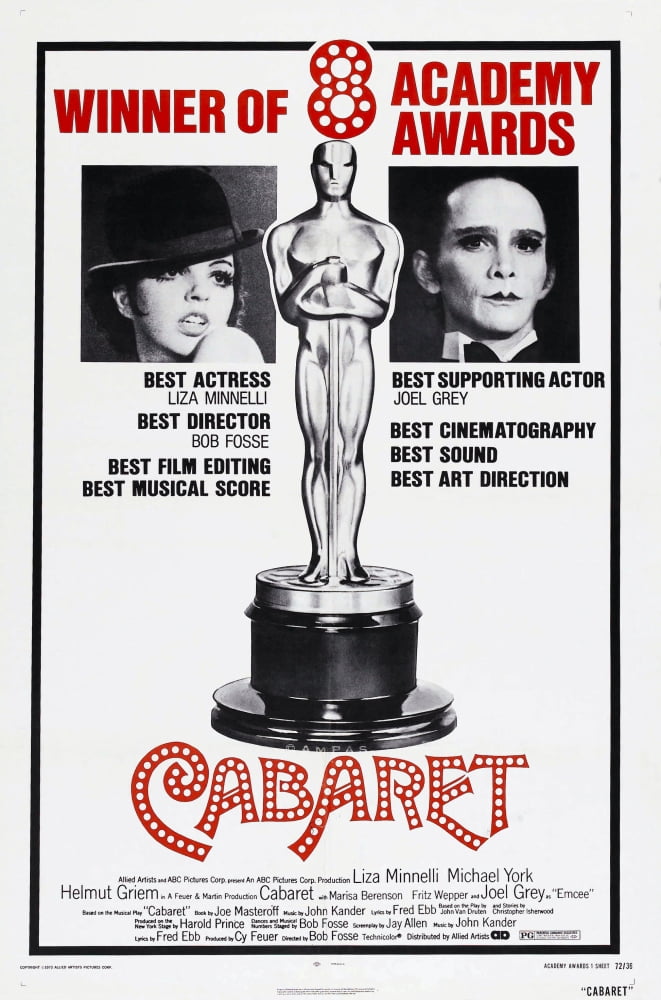 Cabaret U Canvas Art - (11 x 17)