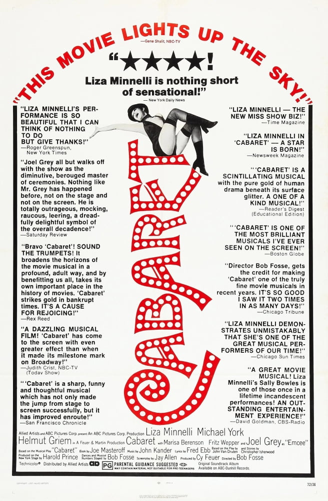 Cabaret U Canvas Art - (11 x 17)