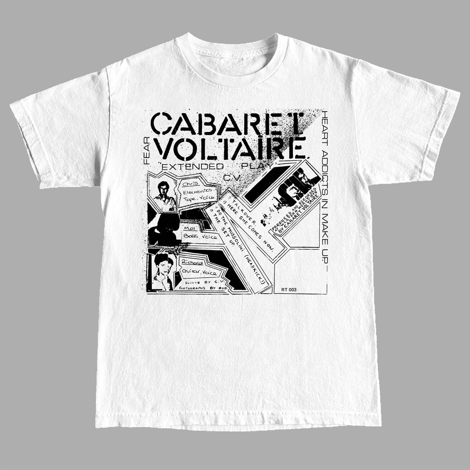 Cabaret Voltaire 'Extended Play' T-Shirt - Walmart.com
