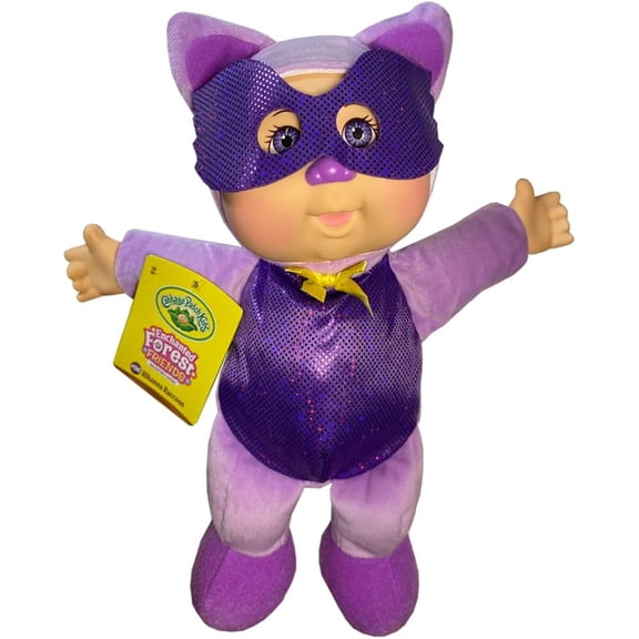Cabbage Patch Kids Cuties Enchanted Forest Friends - Rihanna Raccoon - 9 Inch