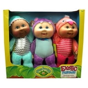 Cabbage Patch Kids Exotic Friends Collectible Cuties 9-inch Plush 3 Pack