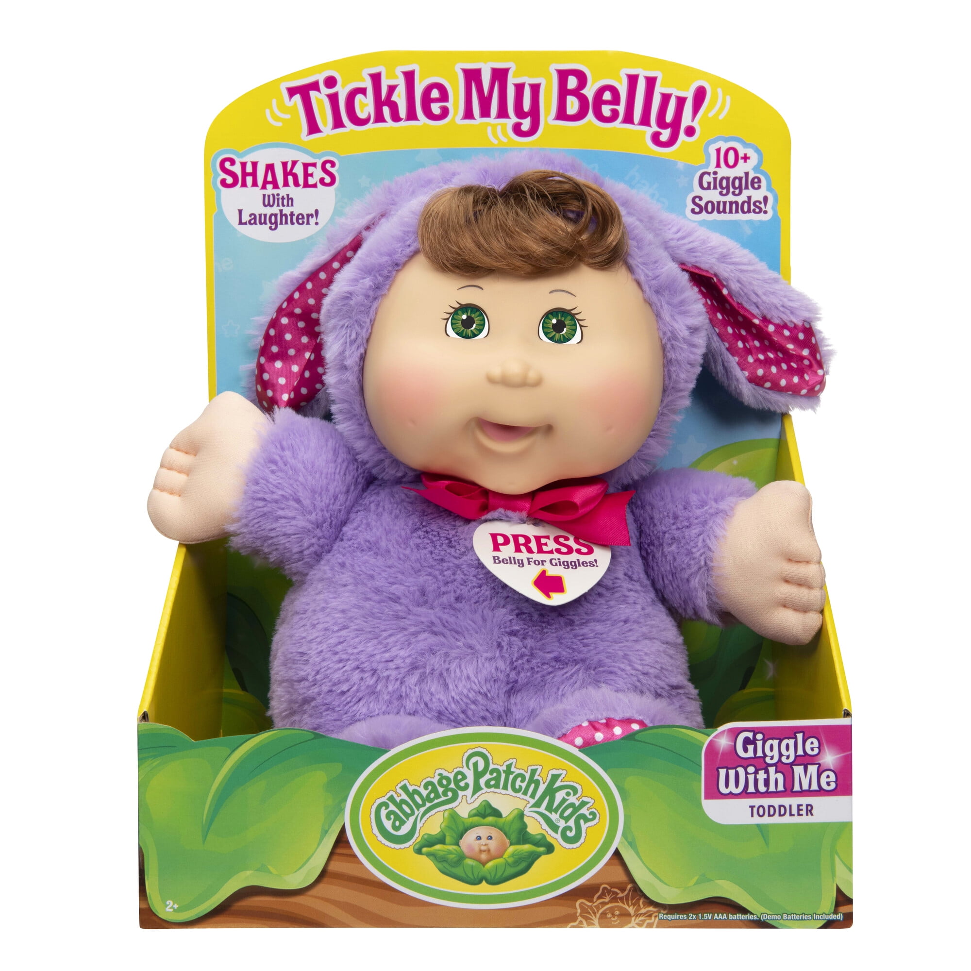 Cabbage Patch Kids Lightweight Dolls, PP Cotton Purple