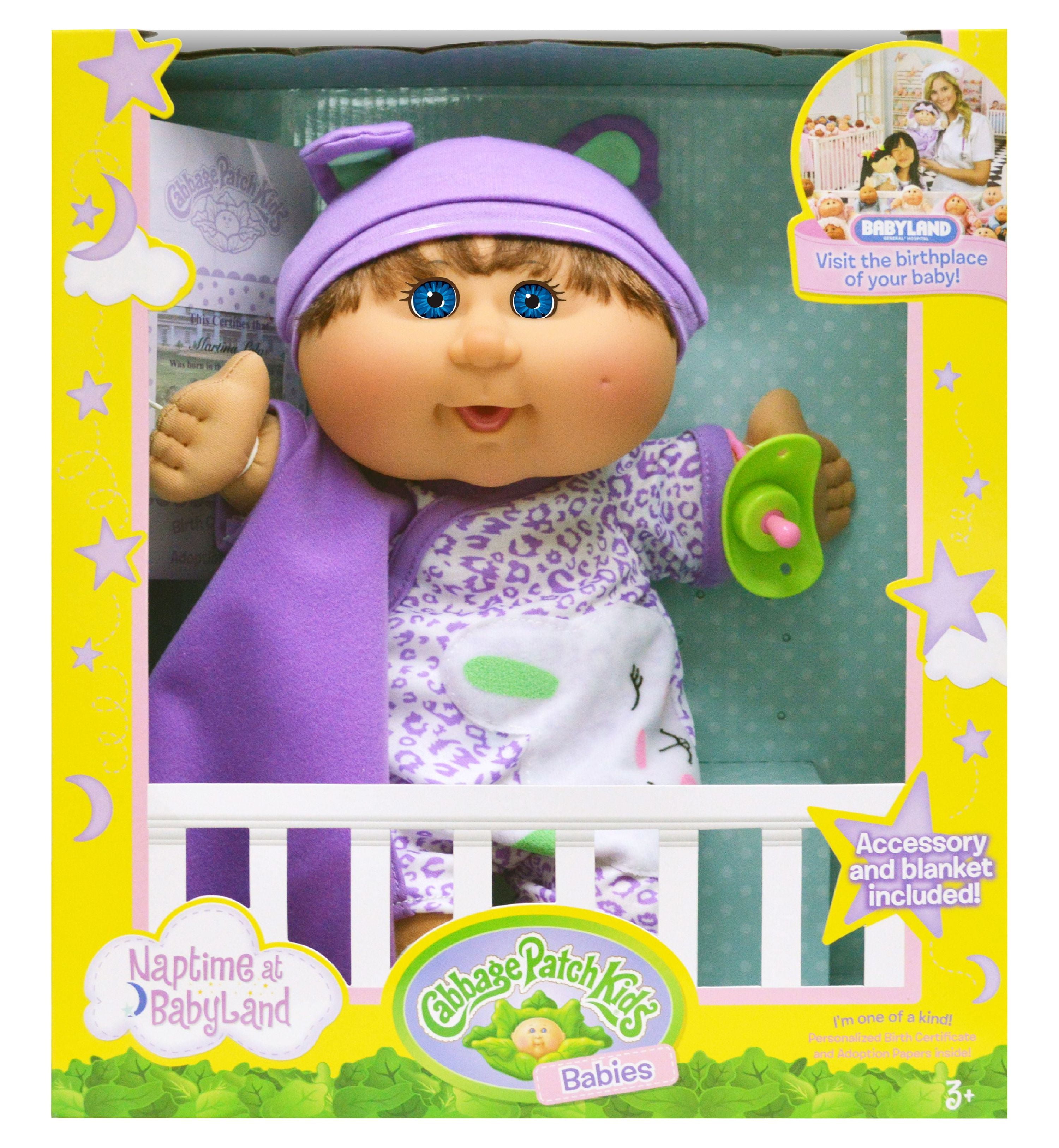 Cabbage Patch Kids Naptime Babies Doll Brunette Mozambique Ubuy