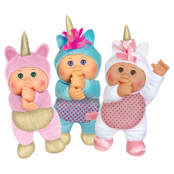 Cabbage Patch Kids Fantasy Friend Cuties 3-Pack Walmart Exclusive Dolls