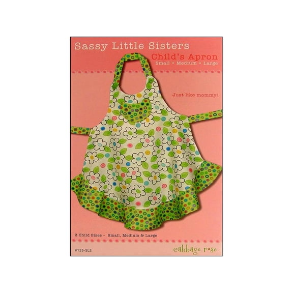 Cabbage Rose Sassy Little Sisters Ptrn