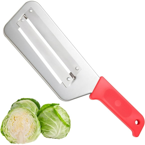 Cabbage Shredder For Coleslaw Sauerkraut Cabbage Slicer Cutter Chopper Kitchen Knife Cabbage Peeler Lettuce Shredder Lettuce Knife Cabbages Grater For Kitchen Fruit Vegetable Slicer Mandoline Slicers