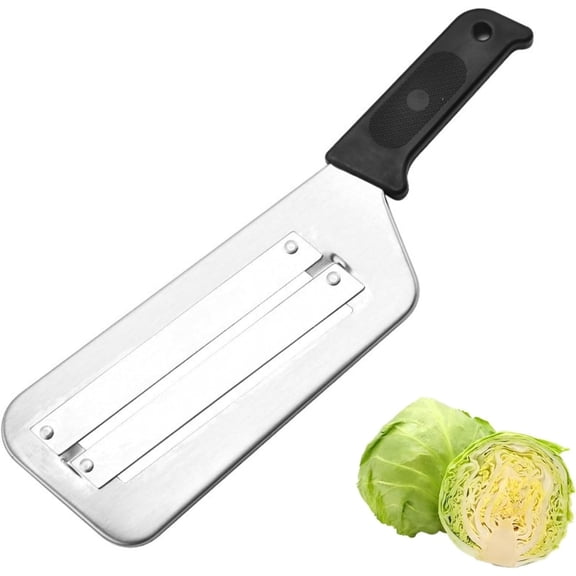 Cabbage Shredder, Multi-Purpose Vegetable Slicer & Cutter, Heavy Duty Vegetable Chopper, Large Mandoline Knife for Fast Lettuce & Veggie Shredding