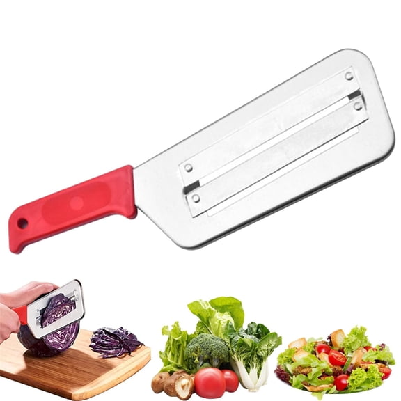 Cabbage Shredder, Upgraded Stainless Cabbage Slicer Chopper Shredder Sauerkraut Cutter Coleslaw Grater for Vegetables and Fruits
