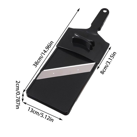 Cabbage Shredder and Vegetable Slicer - Efficient Microtome for Fine Shredding of Cabbage, Carrots, Cucumbers, and Onions - Easy to Clean Kitchen Tool