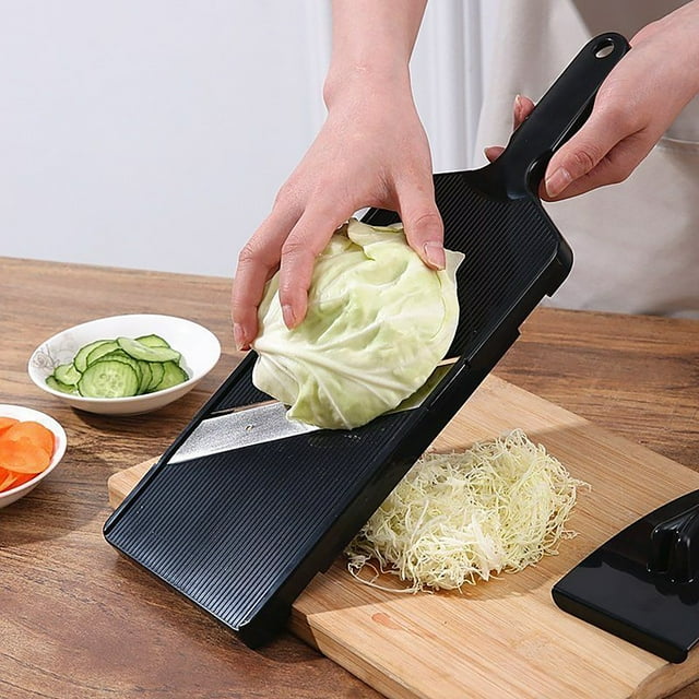 Cabbage Slicer Wide Sharp Sharp Slice Whole Half With Holder Cabbage
