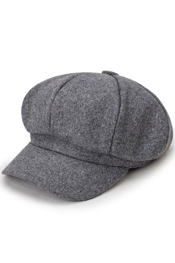 Cabbie Peaked Beret Cap Warm Baker Boy Visor Hat Flat Cap Newsboy Cap Men Women