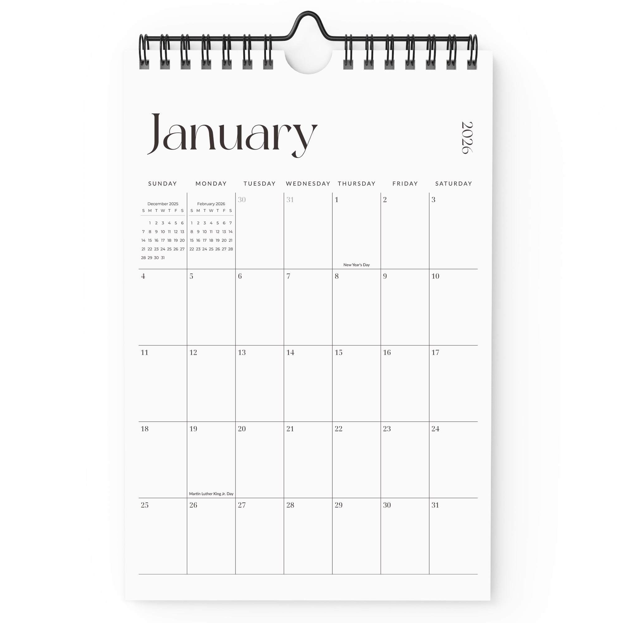 Jaarplankalender 2026 Quantore 48x68cm