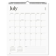 Cabbrix Wall Calendar 2025-2026, 18 Monthly Hanging Wall Calendar 15" x 12", Twin-Wire Binding