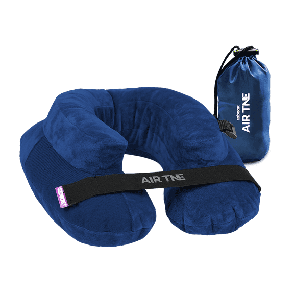Cabeau AirTNE Inflatable Travel Neck Pillow, Lightweight, One Size, Royal Blue