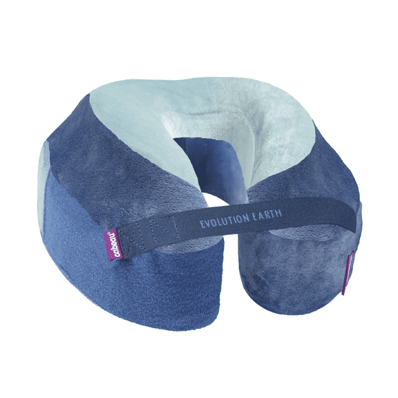 Cabeau Evolution Earth Memory Foam Travel Neck Pillow, One Size, Light Blue