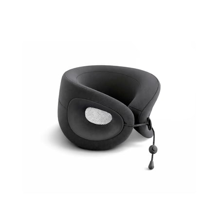 Cabeau Evolution X Adjustable Memory Foam Travel Neck Pillow, Diamond - Black/White