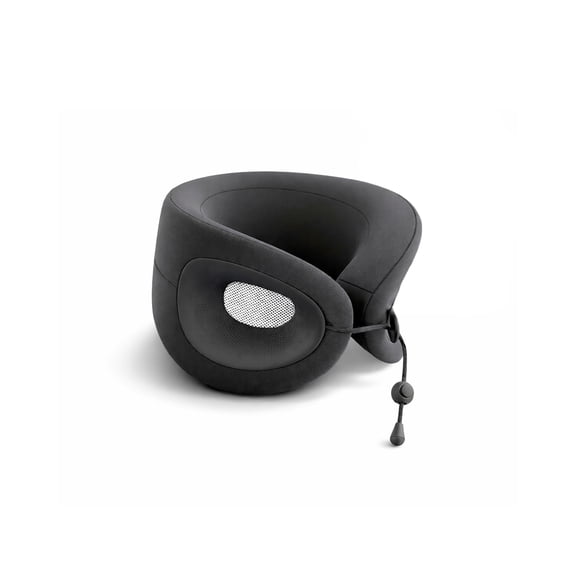 Cabeau Evolution X Adjustable Memory Foam Travel Neck Pillow, Diamond - Black/White