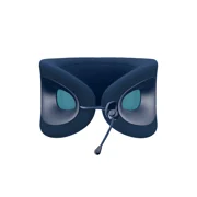 Cabeau Evolution X Adjustable Memory Foam Travel Neck Pillow, Sapphire/Blue