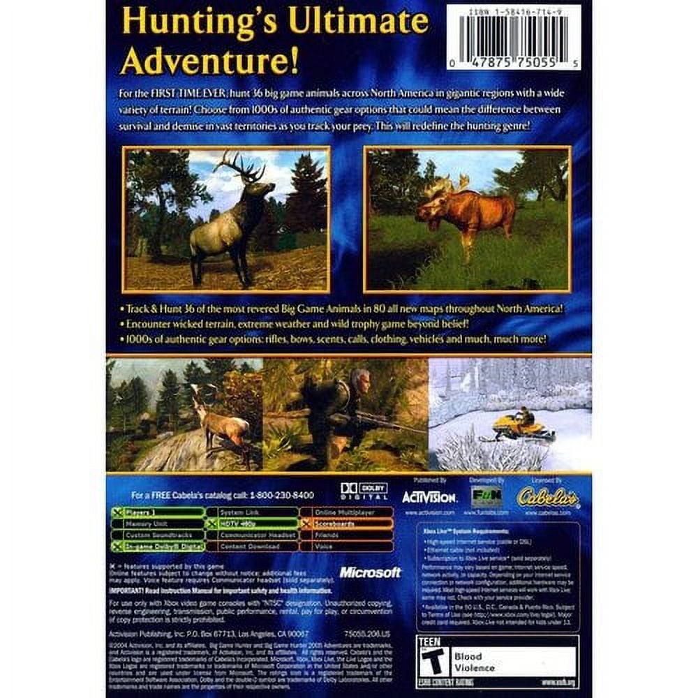 PreOwned Cabela's Big Game Hunter 2005 Adventure