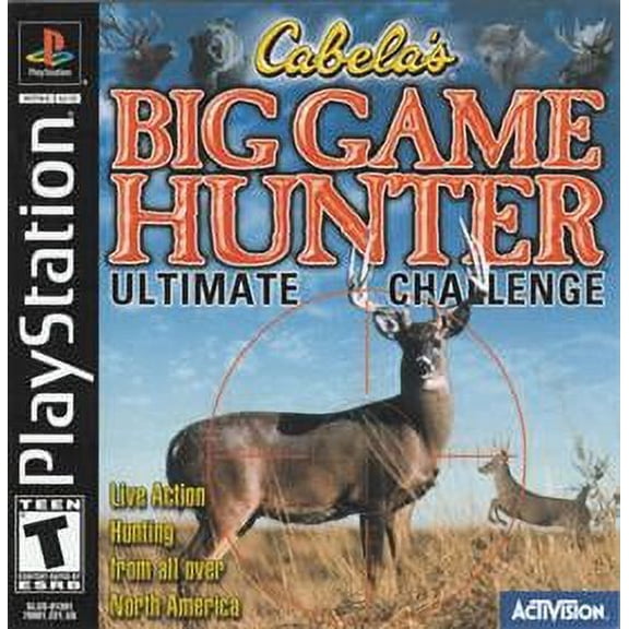 Pre-Owned Cabela's Big Game Hunter Ultimate Challenge- Playstation PS1