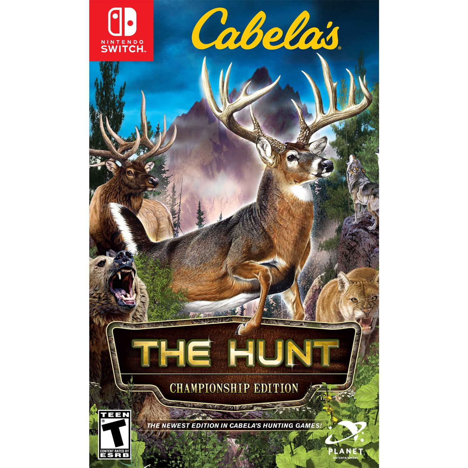 Pakistan indre Vejhus Cabela's: The Hunt Championship Edition, Planet Entertainment, Nintendo  Switch, 860108001244 - Walmart.com