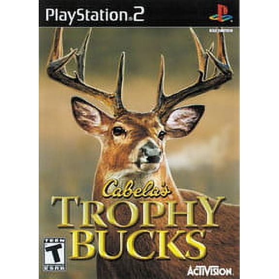 Pre-Owned Cabela's Trophy Bucks, by Activision, for PlayStation 2, Parental Controls, Sports Hunting Game, 1 Offline Player