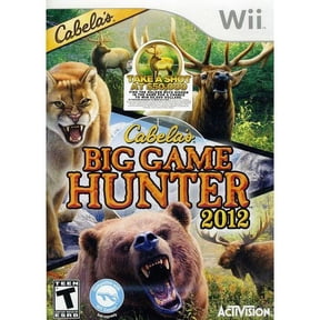 Pre-Owned Cabelas Big Game Hunter 2012 by Activision Inc. for Nintendo Wii, First-Person Shooter, Simulation, 1 Player