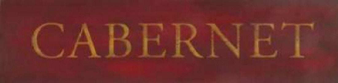 Cabernet Canvas Art - Stephanie Marrott (8 x 24)