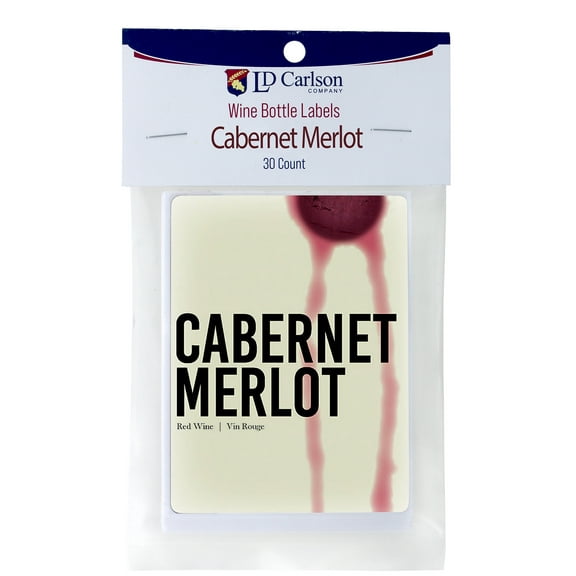 Cabernet Merlot Wine Labels